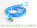 falt usb cable for samsung cable for iphone 5 5s for EU flat shape usb cable usd cable