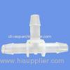 3/8" Tube connect three way plastic pipe joint fitting for fuel