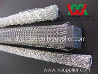 EMI/RFI shielding metal knitted wire mesh tube