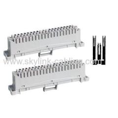 LSA PLUS IDC 10 pair back mount disconnection module