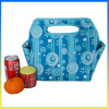 Portable polyester leisure insulated packs bottle cooler bag