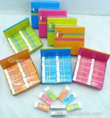 Stripe series big erasers