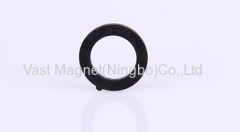 Ring003 Bonded NdFeB Magnet Black