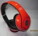 Beats by Dre Studio Wireless Red High Definition Stereo Bluetooth Headphones