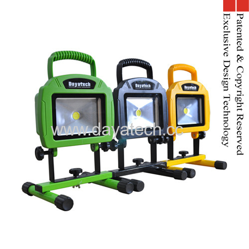 portable rechargeable cob led work light