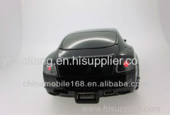 Portable mini car speaker with TF, USB and FM radio