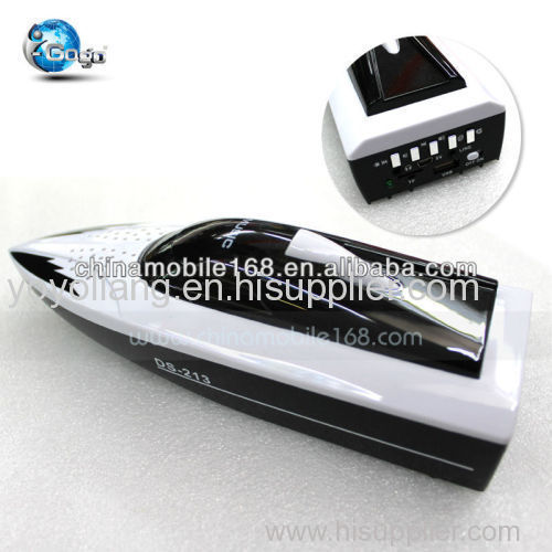 New design mini ship speaker with LED screen & USB/FM/TF Card