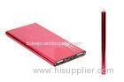 Ultra Thin Polymer Cell phone / Galaxy Note2 Portable Power Bank 6000 Mah