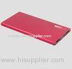 6000 Mah Ultra-Thin Polymer red Portable Power Bank For cellphone Iphone 5s