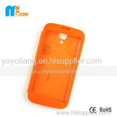 For samsung galaxy S4 case, clear acrylic mirror screen case for SIV