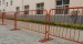 Crowd Control Barrier power coating