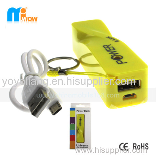 Factory price usb portable power bank external battery for cellphone