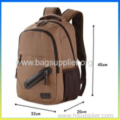 2014 new products in China canvas laptop bag backpack rucksack school bag