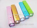 Unique Touch Torch Light Diamond Smart Universal Power Bank 2600mah