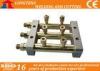 2 Outlet Cutting Machine Gas Distributors For Cutting Torch , Gas Separation Panel Group