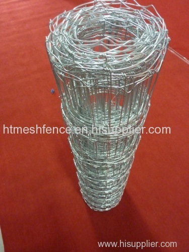 Joint hot dipped galvanized field fence