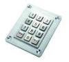 Waterproof Stainless Steel Keyboard / ATM Metal Pinpad With Interface USB