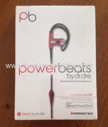 Beats by Dr.Dre pb PowerBeats Ear-Hook High Performance Sport Headphones ControlTalk