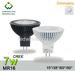 dimmable mr16 led bulbs cree 7w