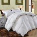 Washed White Duck Down Feather Filled Duvet, Comforter, Insert