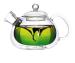 Double Walled Glass teapot with high quality