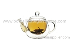 Hand Made Borosilicate Double Walled Glass Teapot