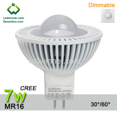 mr16 led dimmable bulbs 7w