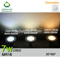 mr16 led dimmable bulbs 7w