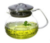 Hand Made Borosilicate single Wall Glass Teapot