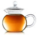 single Wall Glass Teapot with high quality