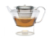 sinlge wall glass teapots with tea infuser