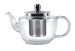 Wholesales hand blown single wall teapots with tea infuser