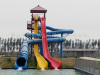 Fiberglass water slides for water park