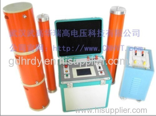 Series resonant frequency exchange of high-voltage pressure test equipment pressure