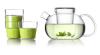 C&C single wall glass teapots with glass infuser