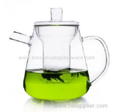 C&C single wall glass teapots with glass infuser