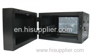Home SPCC Steel double Wall Mounted Network Cabinet High Precision , ETSI Standard