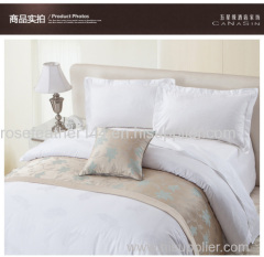 Rose white goose feather&down cushion inner