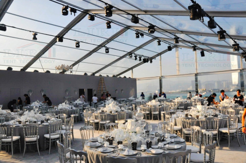 China transparent marquee tent