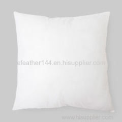 Rose white duck feather&down cushion