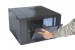 Indoor 9U 60kgs Double section Wall Mounted Network Cabinet Acid Pickling , 19inch