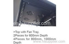 Floor Standing Network Rack Cabinet With LCD Panel, 42U / 22U size