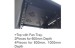 Floor Standing Network Rack Cabinets With LCD Panel 42U