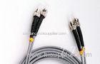 Highly Security ST Fiber Optic Patch Cord armored , Optical Fiber Patchcord