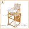 Environmental Baby Feeding Chair With Safety Belt / Desk