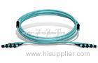 FTTH TIA-604-5 MPO Fiber Optic Patch Cord Male Connector , Cable Assemblies