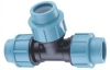 Tee/PP Compression Fittings Equal Tee