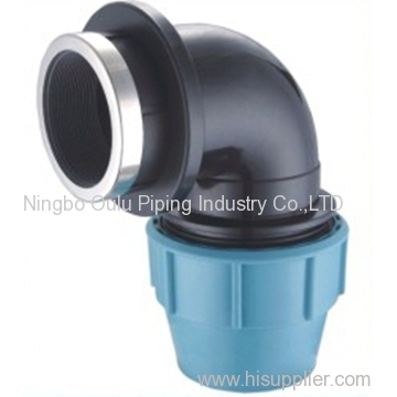 Elbow/PP Compression Fittings Female Elbow