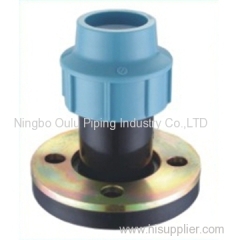 Flange End/PP Compresion fittings Flange End