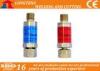 1 / 4 Brass Oxygen Gas Flashback Arrestor For Acetylence , Mini-hole Heat Dissipation